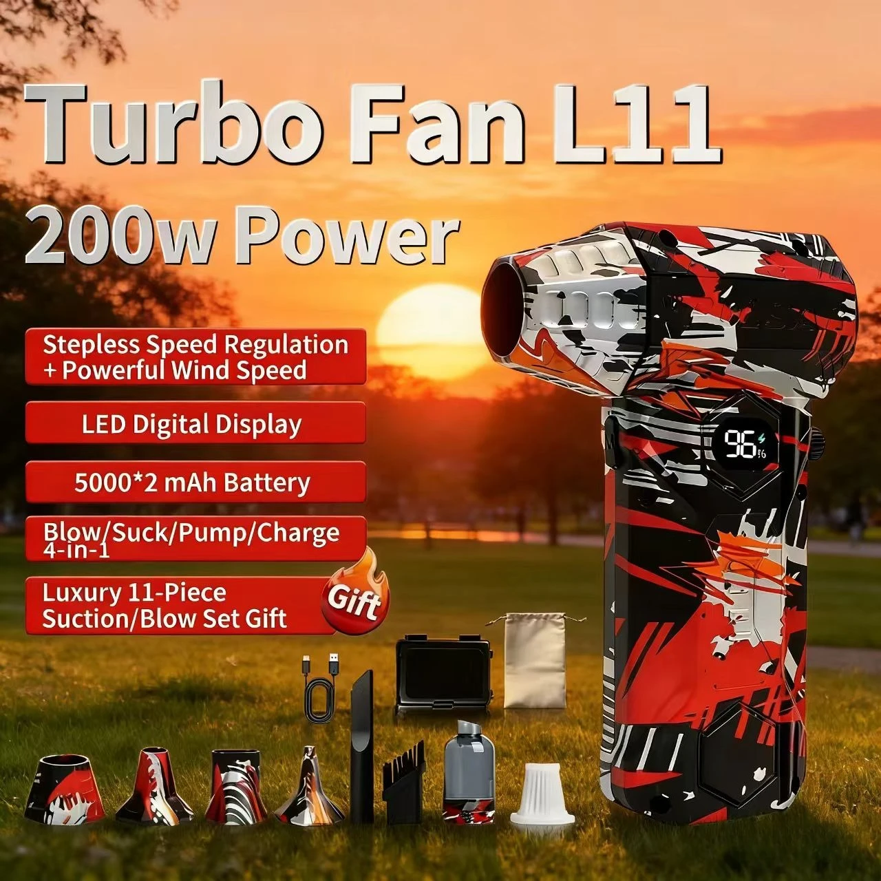 Турбинный струйный вентилятор Dust Buster L11