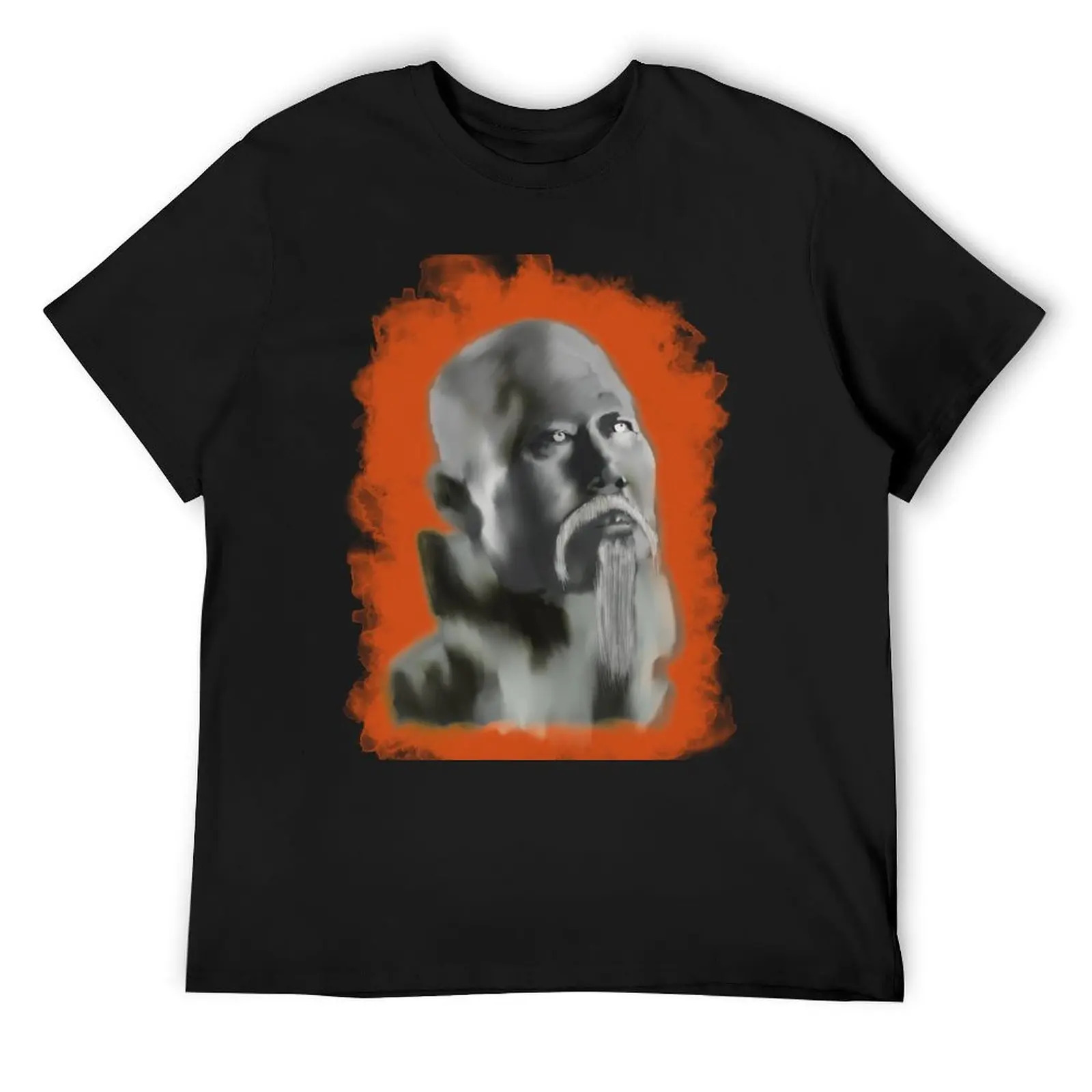 Keye Luke Master Po Kung Fu T-Shirt Short sleeve tee plus sizes compression shirt men