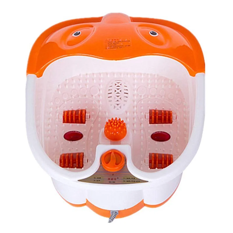 Massage électrique domestique bain de pieds rouleau bain de pieds entièrement automatique chauffé bain de pieds Massage des pieds