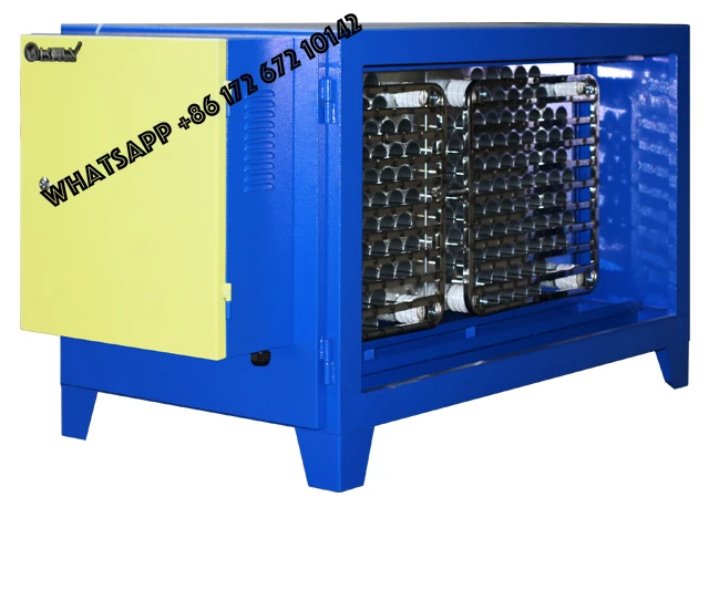 NEW Commercial Kitchen Electrostatic Smoke Filter ESP  Oil Smoke Purifier Electrostatic Precipitator Air Clean Equipment