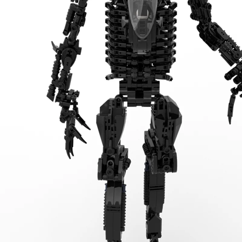 1224 pièces MOC Xenomorph Alien modèle anatomique blocs de Construction jouet Construction bricolage idée créative éducation cadeau de noël brique