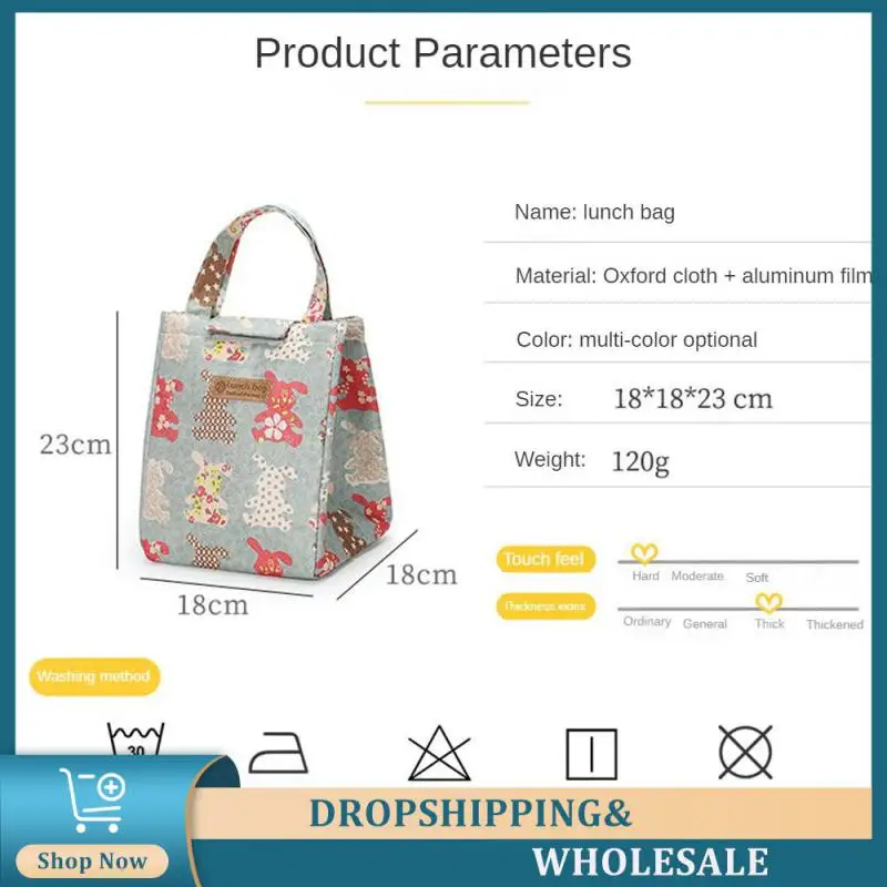 Insulation Package Durable Multi-functional Smooth Popular The Actual Trend Large Capacity Lunch Tote Bag Picnic Outdoor Demand