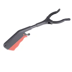 Garbage Picking Tool Long Arm Stick Rubbish Grabber Clip Extending Trash Pick Up With Reach Hand