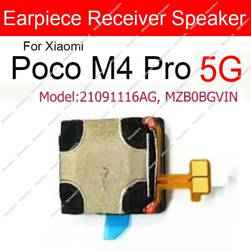 Built-in Earpiece Top Ear Speaker For Xiaomi Mi PocoPhone F1 Poco X3 NFC F3 GT X2 C3 M3 M2 F4 F3 F2 Pro M4 Pro Earphone Receiver