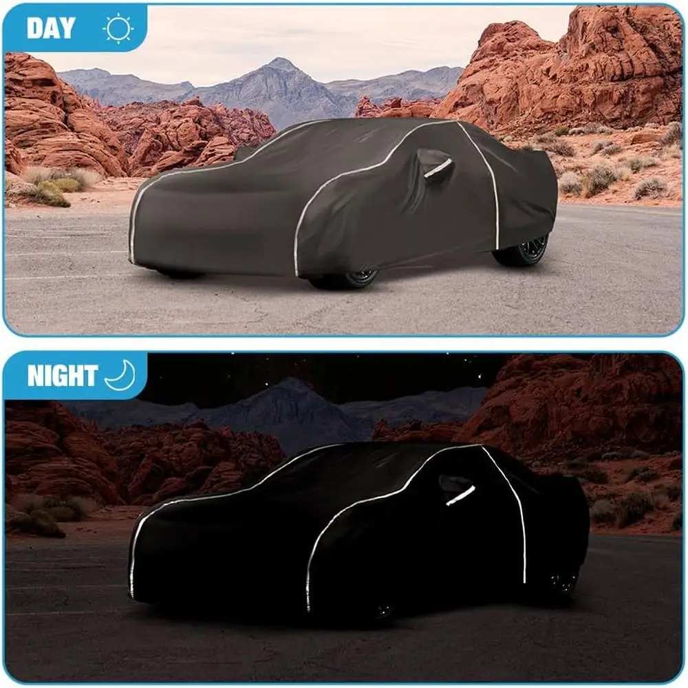 غطاء سيارة مقاوم للماء مكون من 6 طبقات من تشيفي كامارو 2010-2024 مع حقيبة تخزين #4