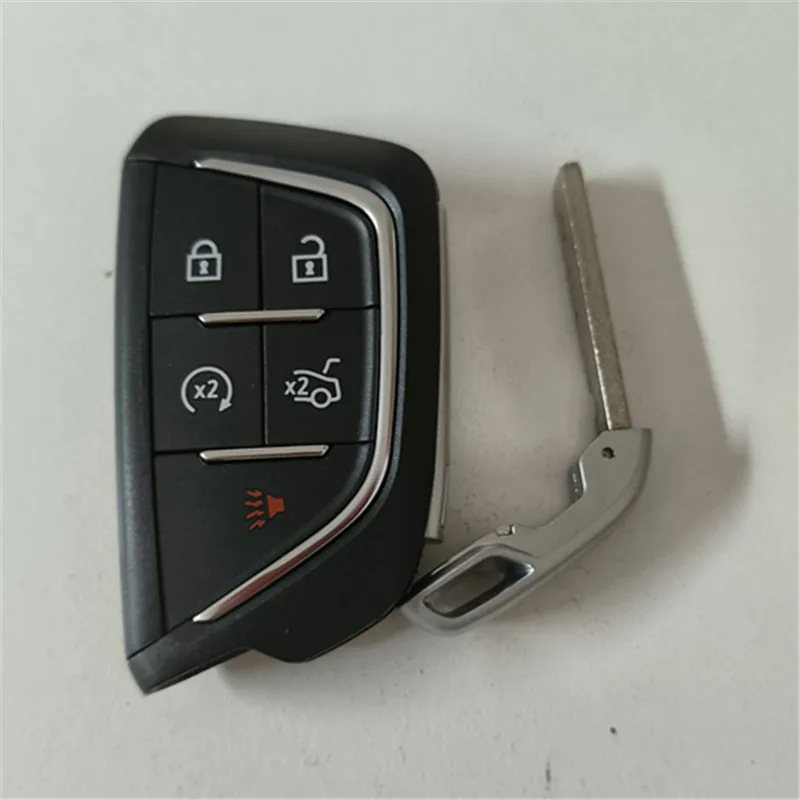 

5-кнопочный смарт-чехол с дистанционным управлением для Cadillac CT4 CT5 CTS ATS XTS 2020 2021 2022, сменный корпус