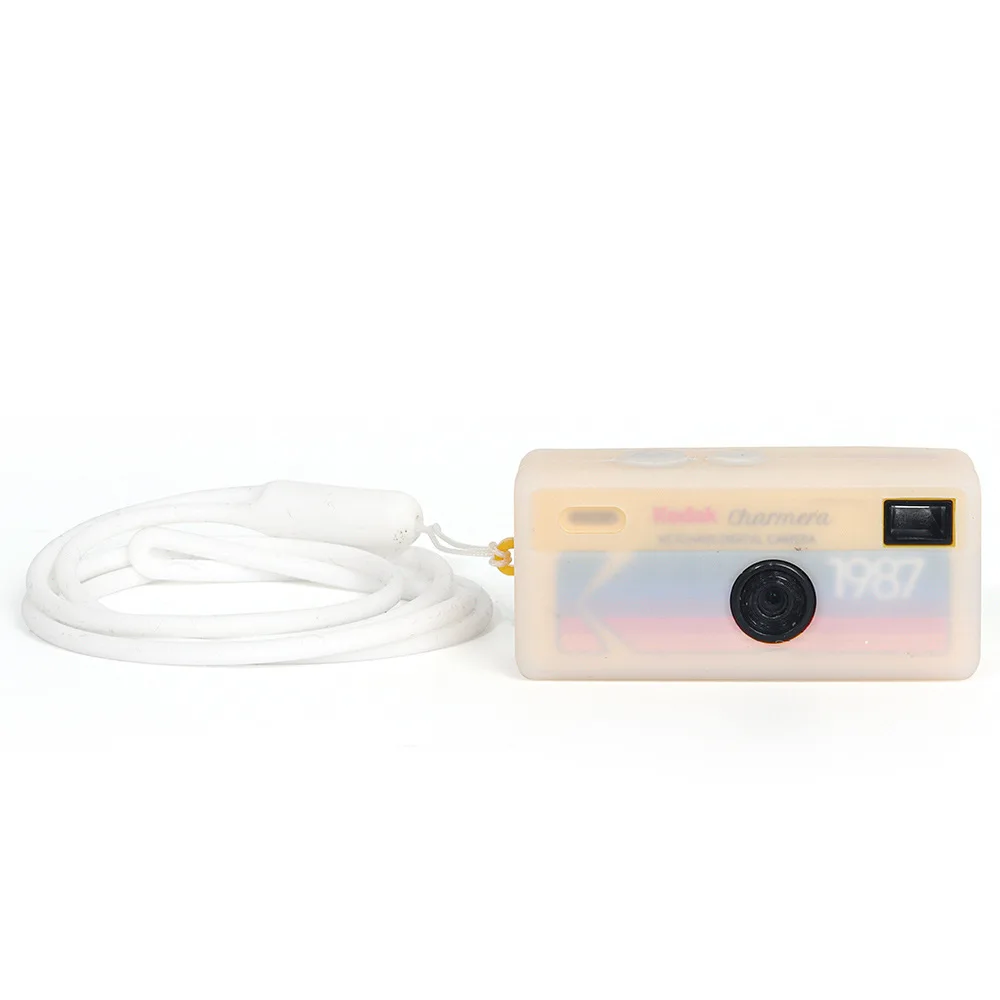 Suitable to Kodak-1987 Mini CCD Digital Camera Protective Cover Wear-Resistant Soft Case Accessories Solid Color Silicone Case
