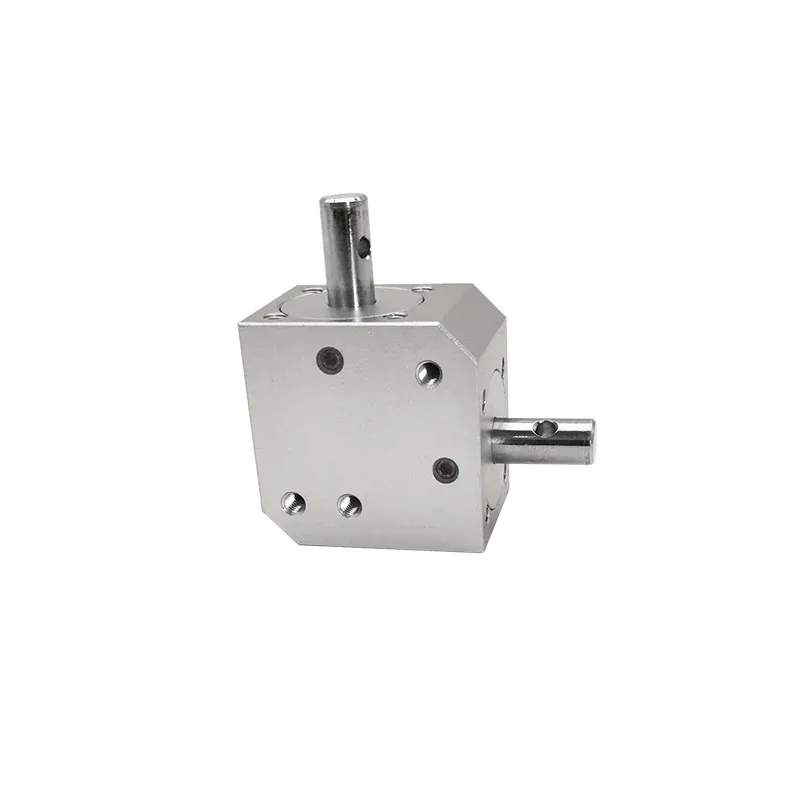 Mini 1 Module 20 Teeth 90° Angle Drive Steering Gear Unit Right Angle Bevel Bevel Gearbox Speed ​​Ratio 1:1 Dual 8MM Shaft