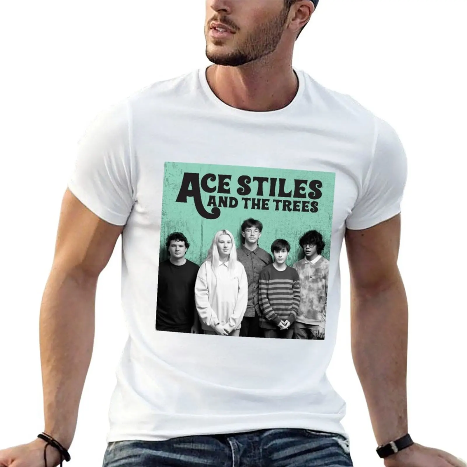 Ace Stiles + the Trees T-Shirt Urban Casual Loose Fit Tee