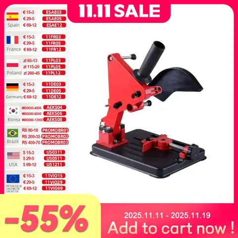 Angle Grinder Support Stand for 100-125mm Allsome