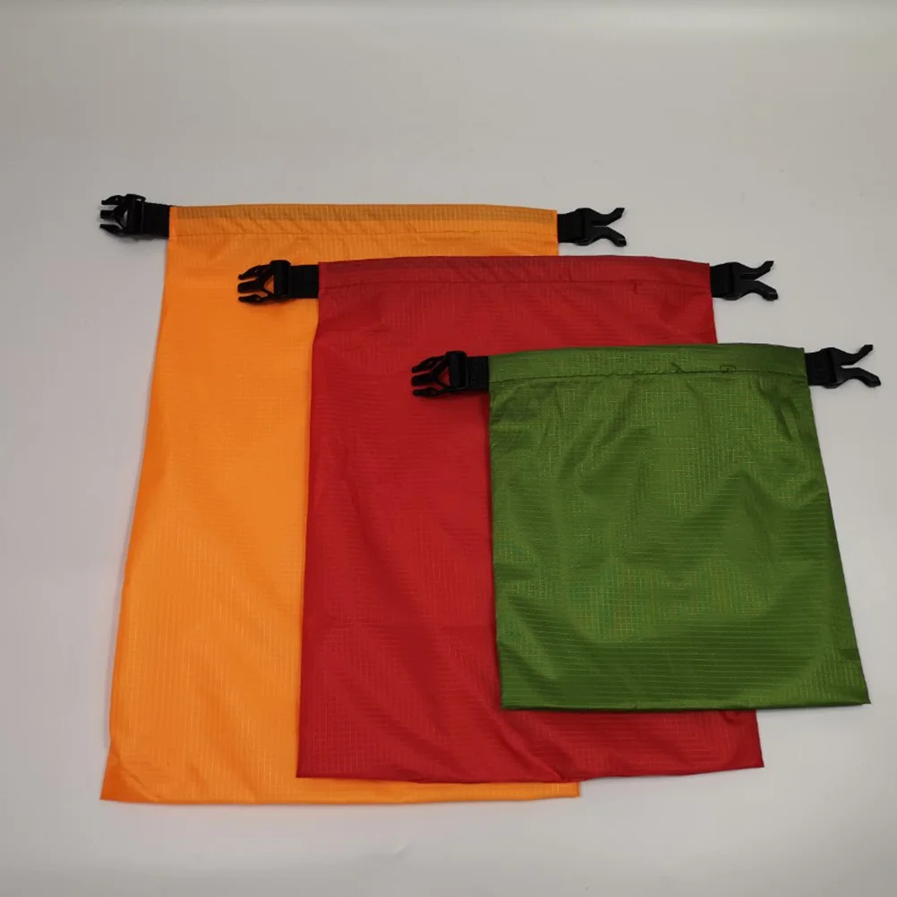 حقيبة جافة قابلة للطفو خفيفة الوزن للسباحة باللون الأحمر والأخضر لسهولة السباحة والغطس #3