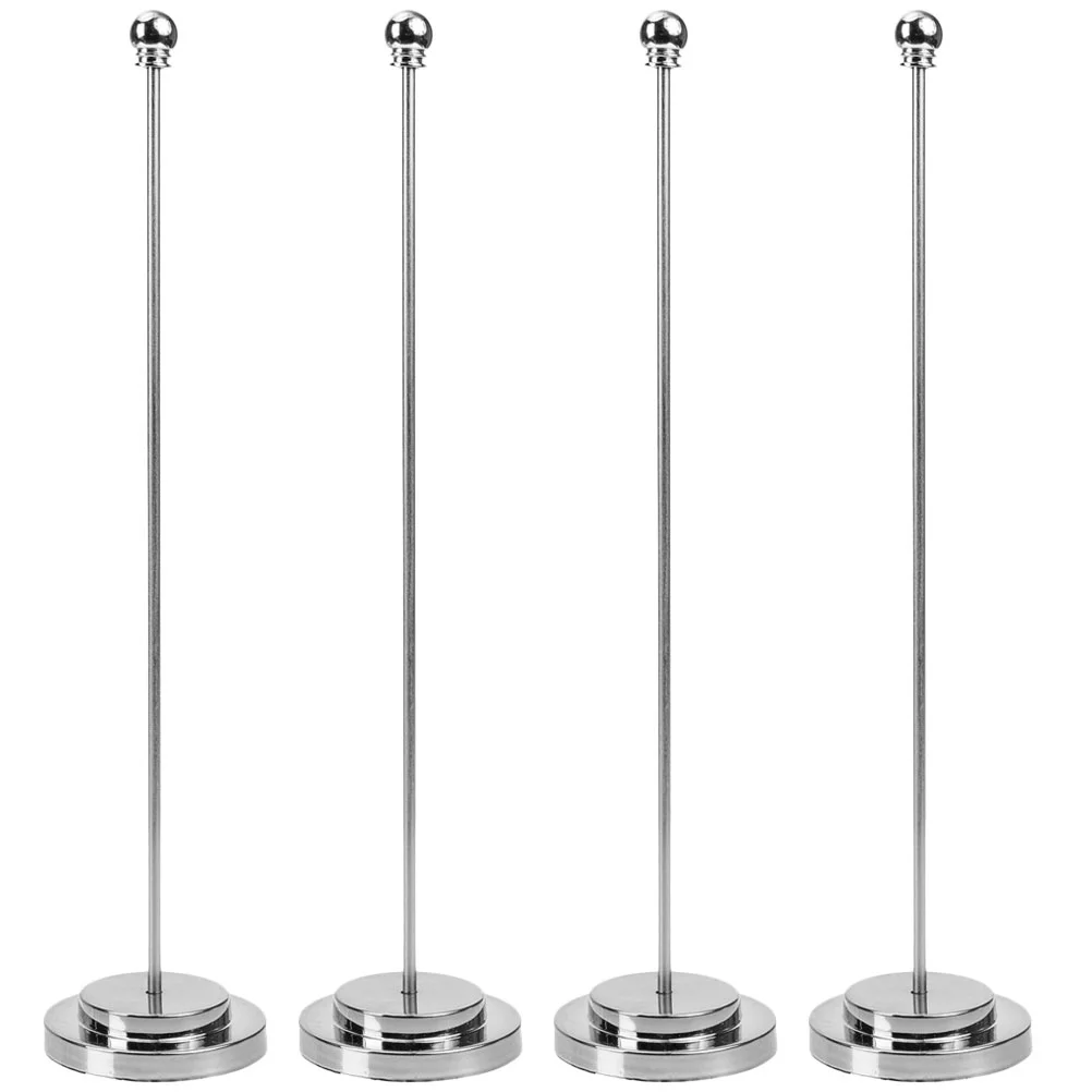 

Table Flag Pole Display Bracket Wear-resistant Base Household Holder Decorative Tabletop Flagpoles Desktop Stand for Support