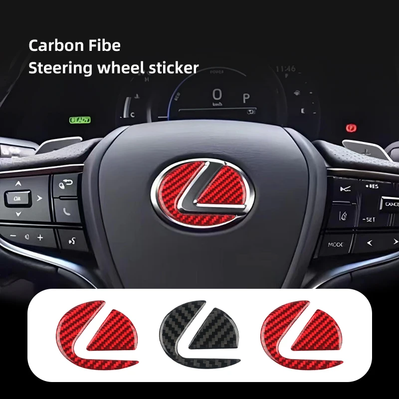 

Наклейка на руль автомобиля, декоративные наклейки, автоаксессуары для Lexus LS RZ IS350 ES300 GS350 CT200h GX460 LX570