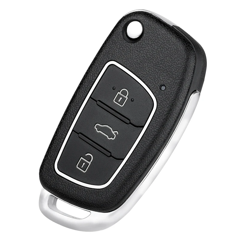 KEYECU 433MHz ID46 Chip P/N: 95430-3X310 FCC ID: OKA-865T Flip Remote Control Key Fob for Hyundai Elantra 2014 2015 2016