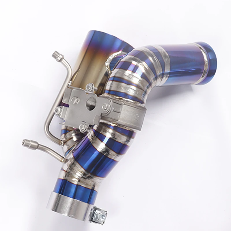 High Quality Titanium Alloy Material  Exhaust Catback System for Ferrari 296 Exhaust Tail Pipe
