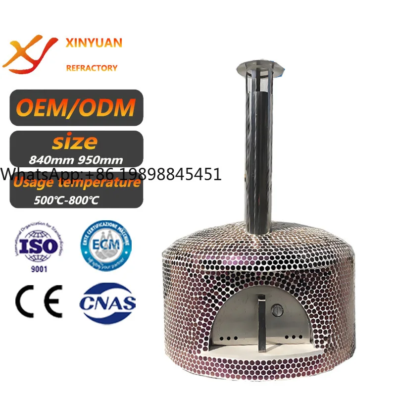 

Hot Sale Golden Supplier Pizza Oven Wood Fire Commercial 12" Wood-Fired Pizza Ovens for Pizza Making and Grilling