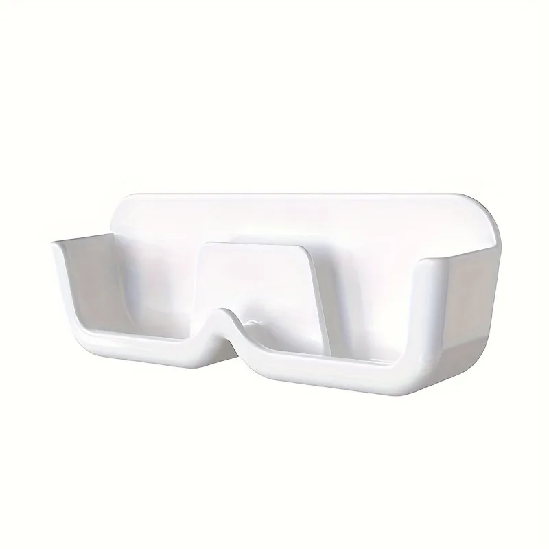 4PCS Eyewear Display Holder Integrated Plastic Frame Stand for Shop Counter Sunglasses Display Desktop & Wall Mount Organizer