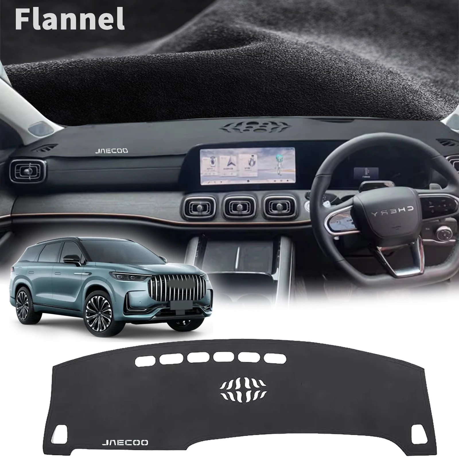 

for CHERY Jaecoo J8 8 2023 2024 2025 2026 S9 DashMat Car Dashmat Dashboard Cover Pad Sunshade Protective Carpet Accessories