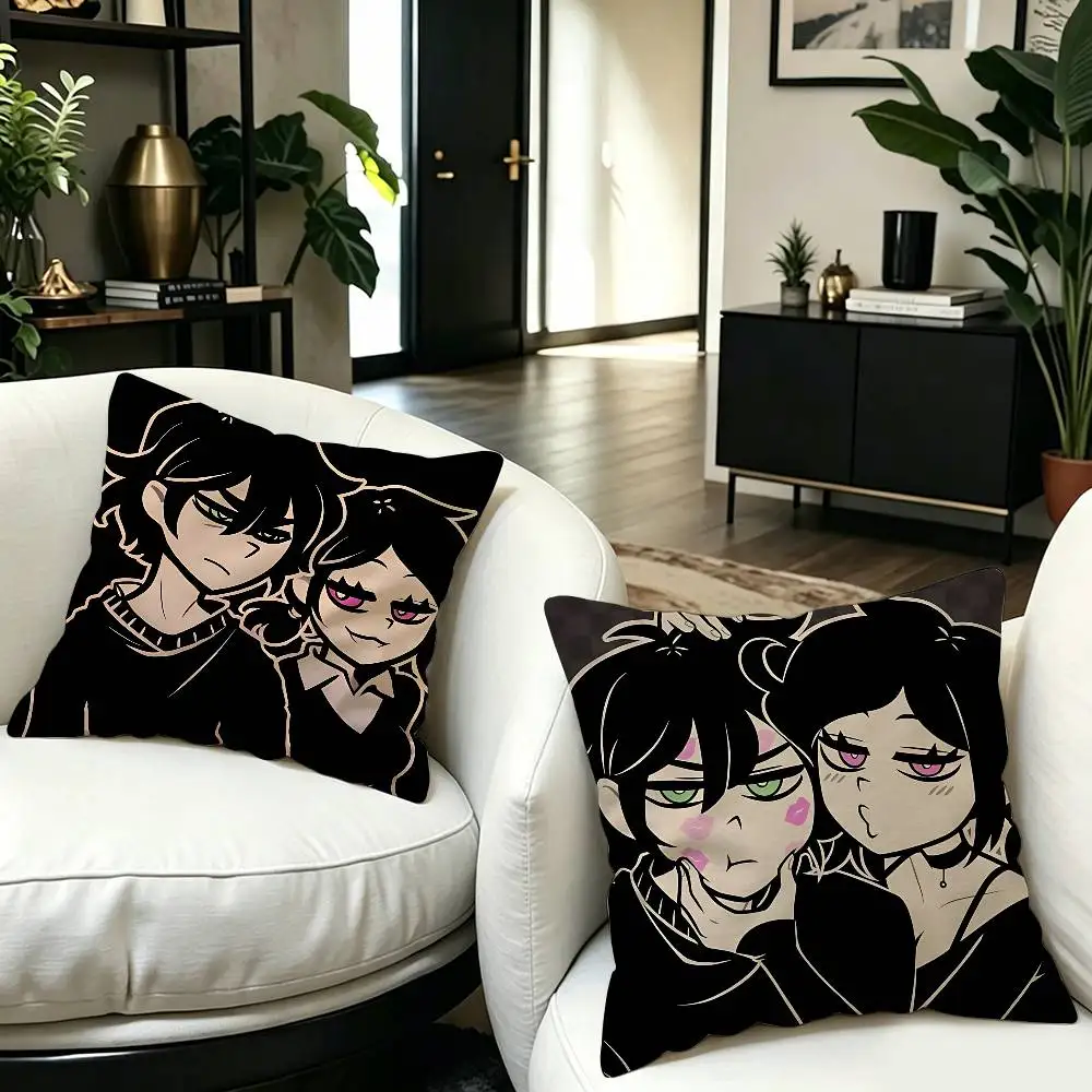 TCOA-The Coffin Of A-Andy And Leyley Personalized picture text home decorative pillows Household Gifts 45x45cm