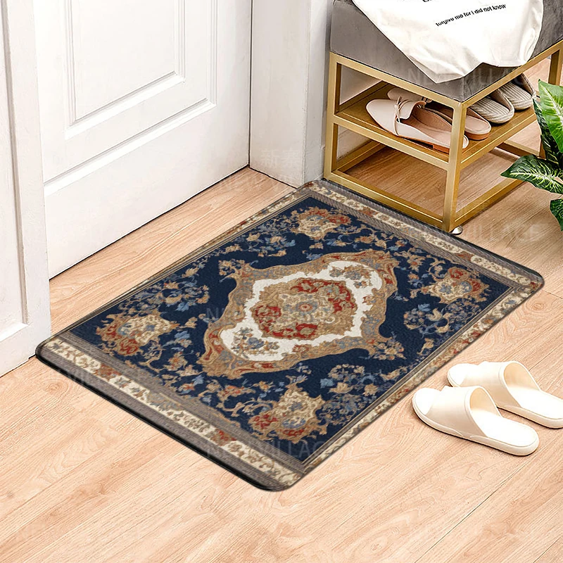 House entrance carpet Home door mat Modern Nordic style Room Bath Foot bathroom non-slip Kitchen water absorption rugs Abstract