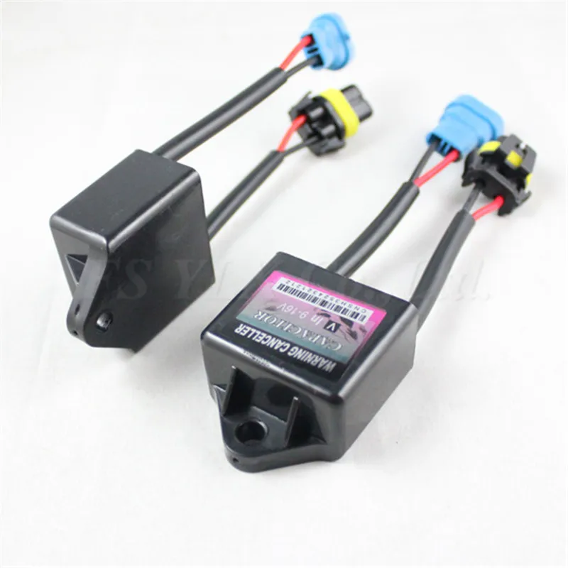 FSYLX 2pcs C6 Xenon HID Kit Error Warning Canceller H1 H3 H4 H7 H8 H11 H13 9004 9005 9006 Canbus Capacitors Computer Decoder