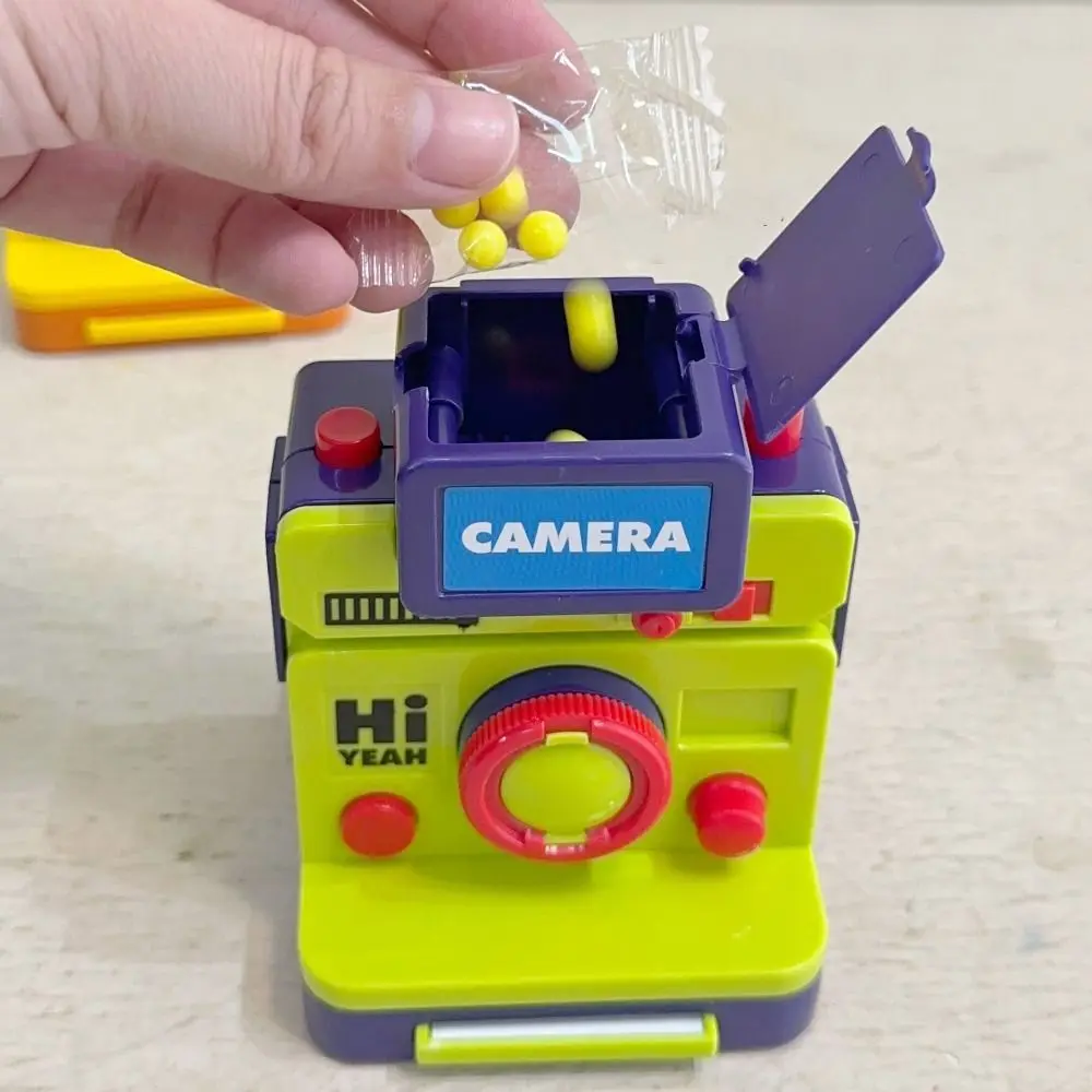 

Plastic Play House Camera Toys Education Puzzle Toy Analog Digital Camera Toys Interactive Mini Instant Camera Model Toy