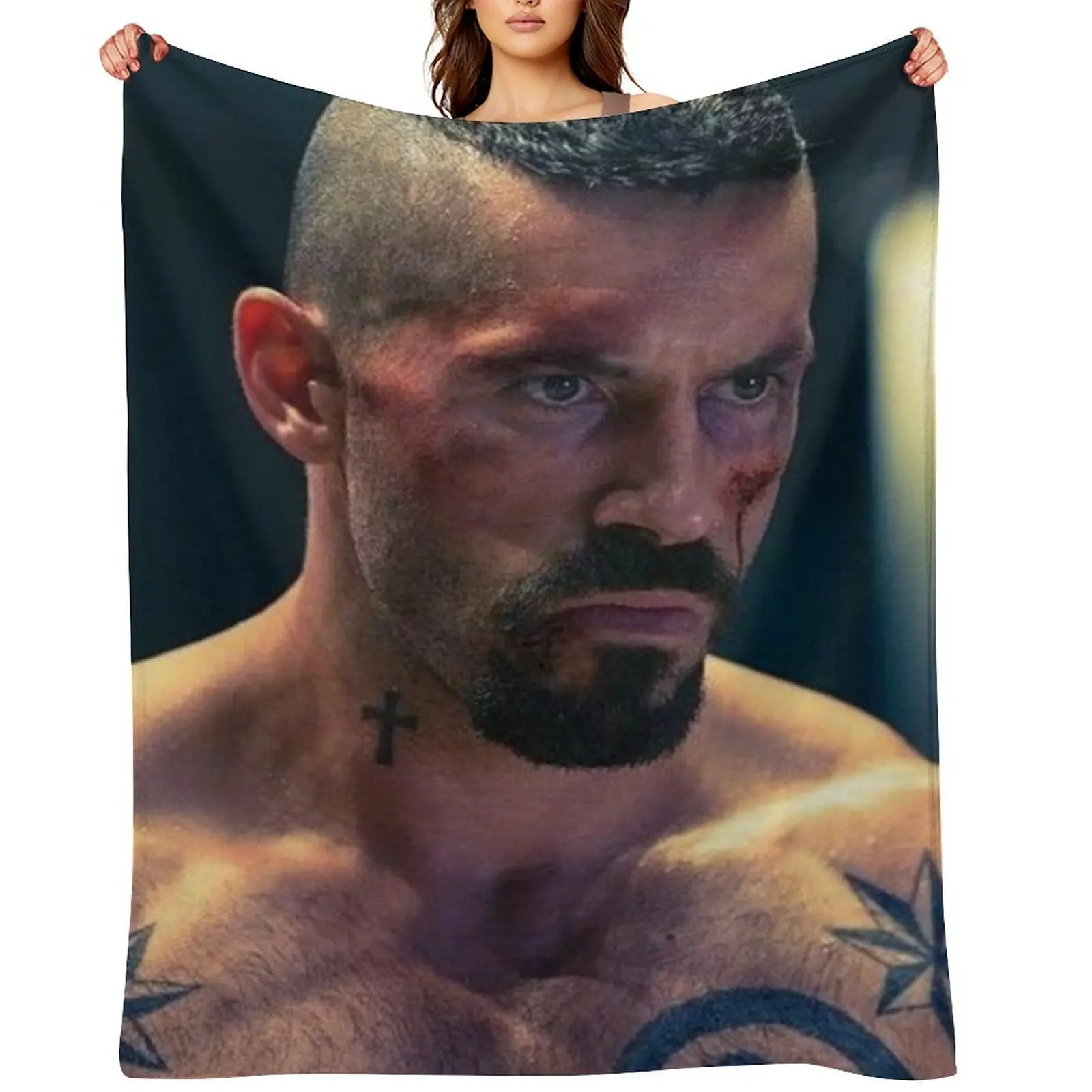 

yuri boyka Throw Blanket Luxury halloween Cute Plaid Blankets