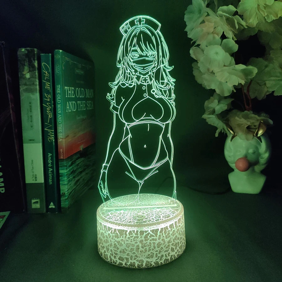 Luz nocturna de la Liga de Leyendas para niños, decoración de dormitorio, regalo de Navidad genial, decoración de sala de juegos, Runaway Loli JINX