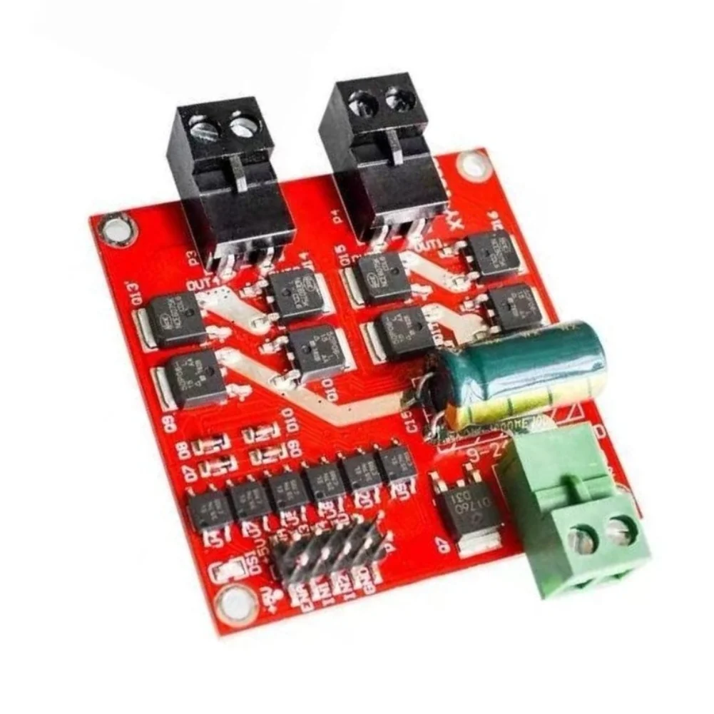 XY-160D 160W Dual Channel DC Motor Driver L298 H-Bridge Lo/gic 12V 24V 7/A For Arduino Robot Car Automation Control