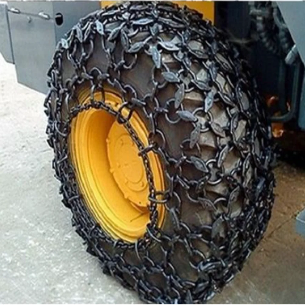 

HOT！ Wheel Loader Truck /Tractor Pushing Snow Forged Tyre Protection Chain