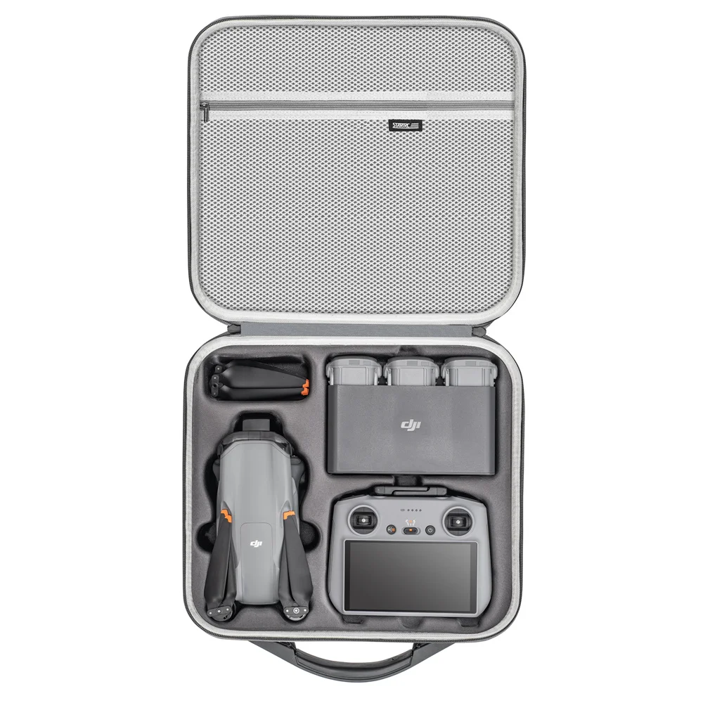 For DJI Air 3 Portable Bag Shockproof Handheld Gimbal Drone Camera Storage Durable Carryring Case Accessories RC2 RC-N2 Remote