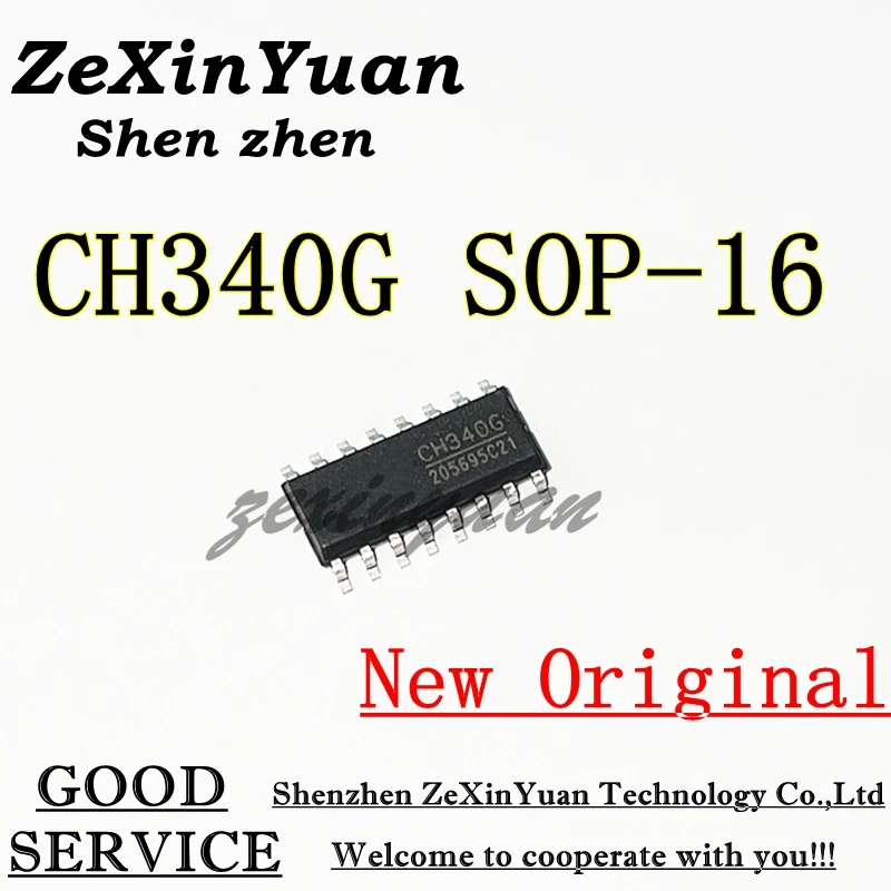 

20PCS/50PCS/100PCS CH340G SOP16 340G SOP-16 CH340 SOP Original IC R3 Board Free USB Cable Serial Chip