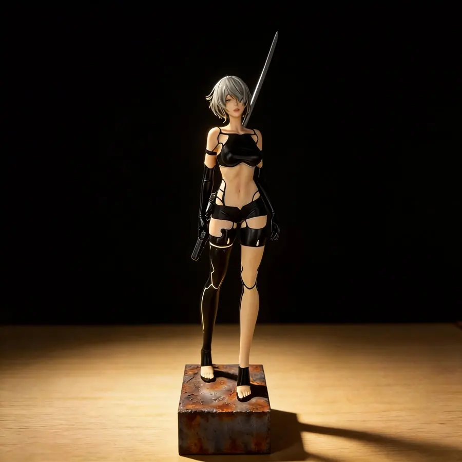 

Фигурка NieR: Automata A2 (поврежденная версия) - 53 см, коллекционная игрушка, высококачественный ПВХ-материал, отличный подарок