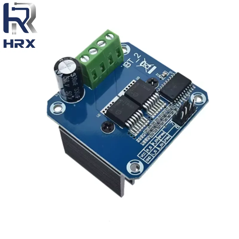 Double BTS7960 43A H-bridge High-power Motor Driver module/smart car/