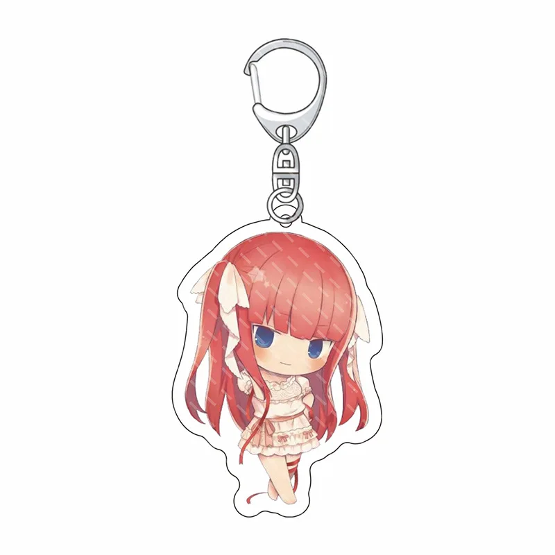 Anime Fans The Quintessential Quintuplets Nakano Sanjiu a flower two is four leaves May love acrylic pendant case car key chain