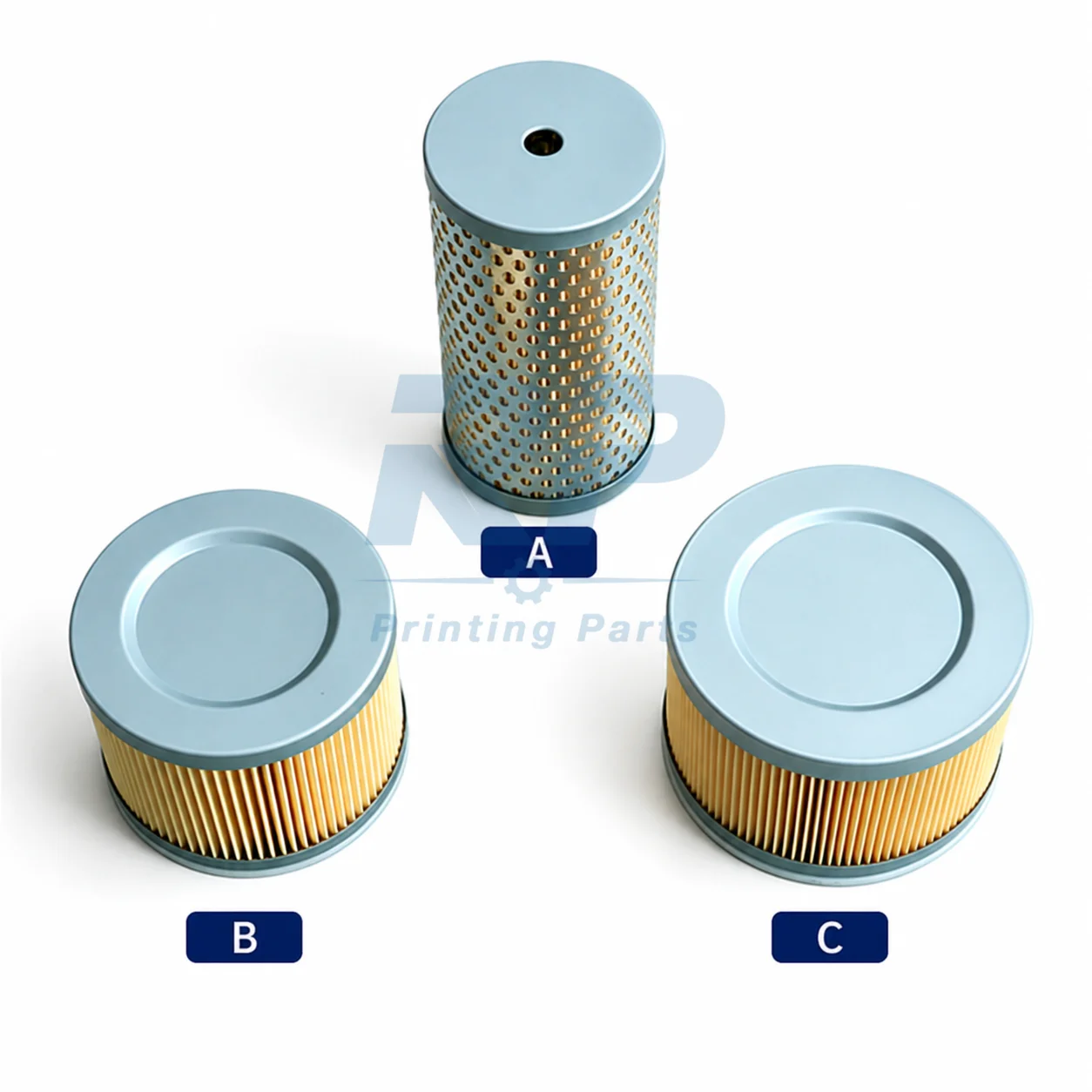Vacuum Pump Air Filter Element Replacement for Becker DVT3.80 DVT2.80 Printing Press Air Intake Filter Cartridg