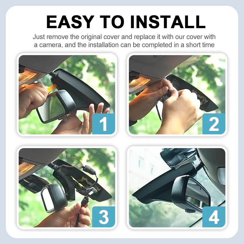 4K 2160P Car DVR Dash Cam Camera Video Recorder for BMW 320i E46 E90 E91 E92 E30 530i E60 F10 E39 E34 E36 X1 E84 X5 E70 E53 E87 view 4