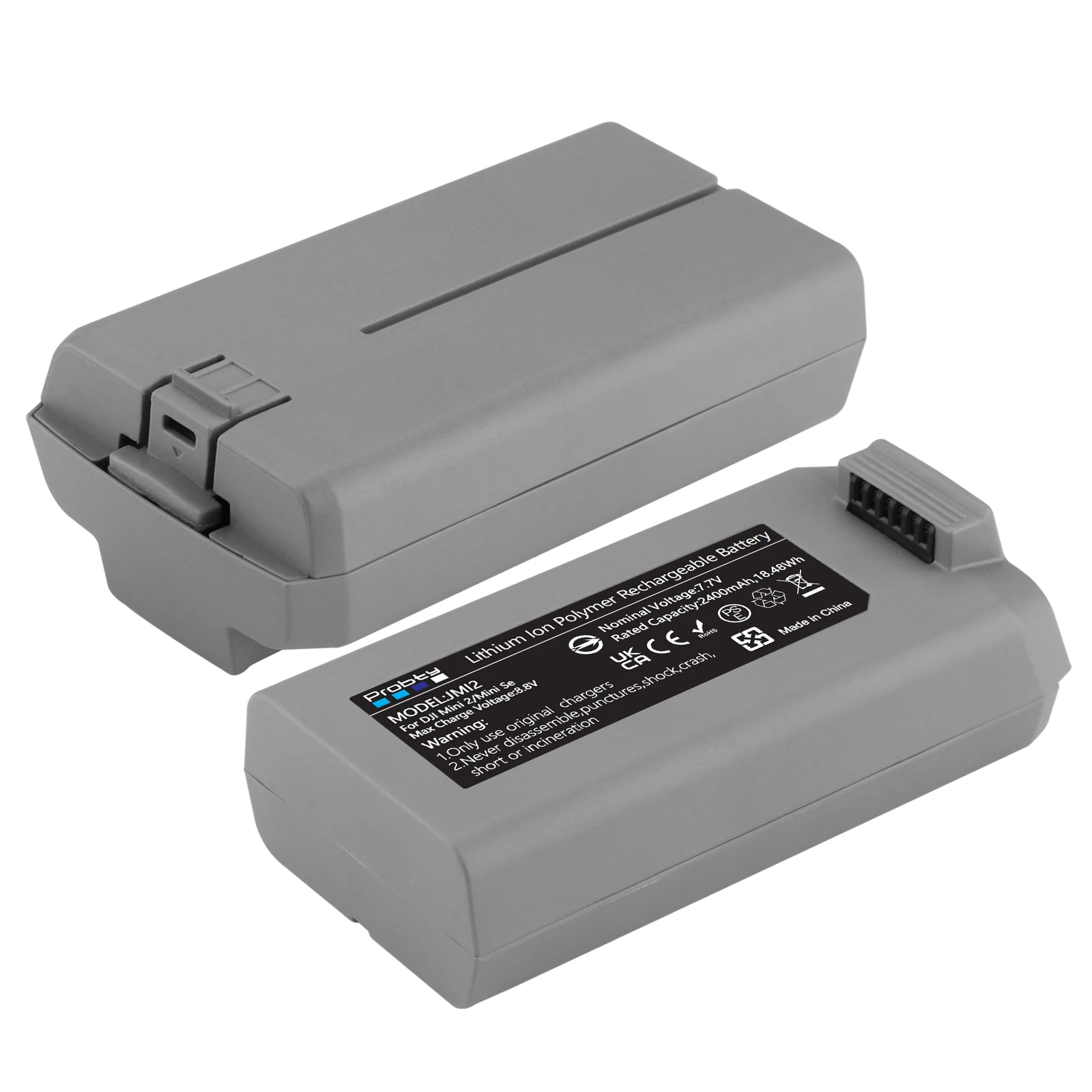 original probty 2400mAh For DJI Mini 2 Intelligent Flight Battery for Mini 2, Mini SE, Mini 4K, Mini 2 SE