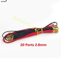 20 ports 2pin 2.8mm