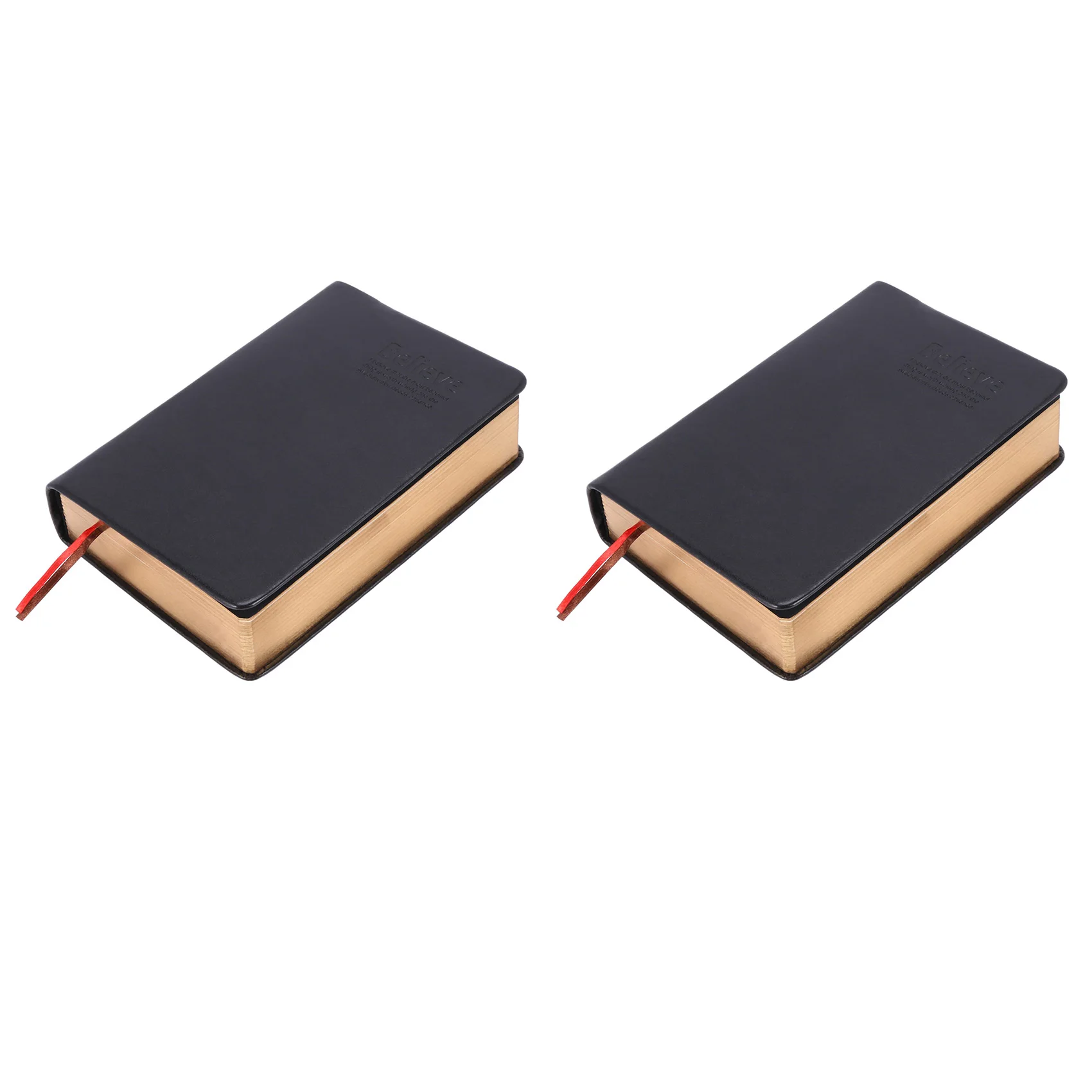 Exquisite-2X Vintage Thick Paper Notebook Notepad PU+Paper Bible Diary Book Journals Agenda Planner School Office Supplies