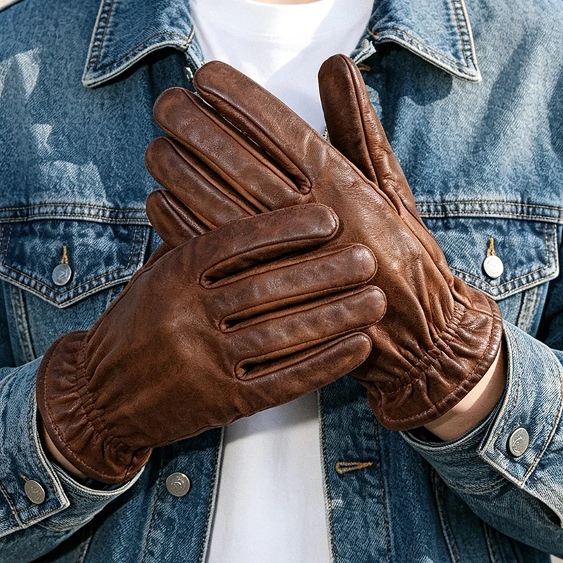 men's-leather-gloves-with-warm-wool-lining-for-outdoor-cycling-driving-business-commuting-outdoor-camping-genuine-leather-gloves