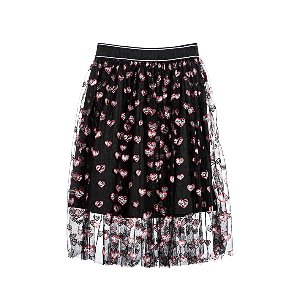 CHCH Girls Love Floral Dress Summer Cute Princess Casual 2023 Summer New Dress Children\'s Dress Birthday Prom Skirt Girls