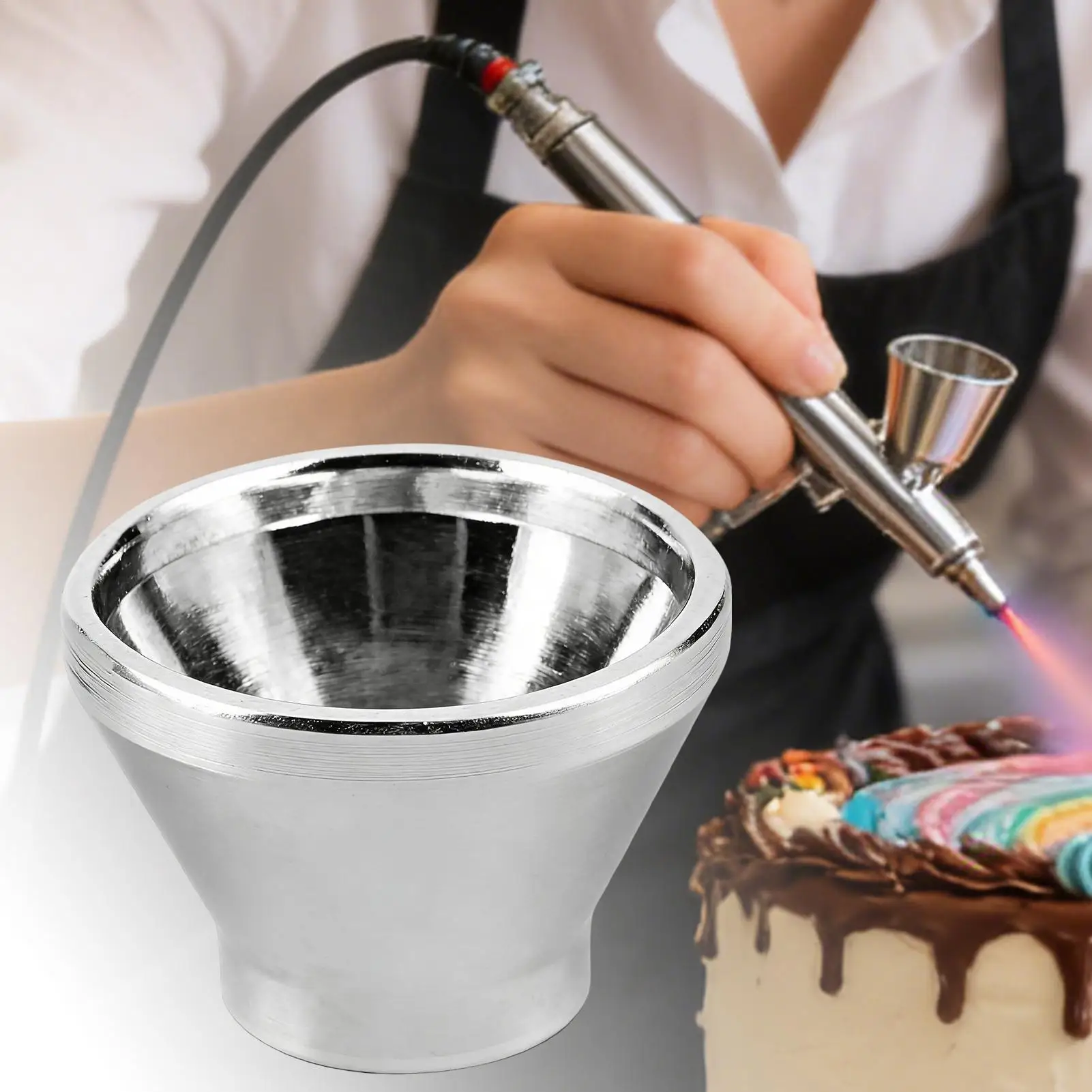 

Airbrush Needle Cap Paint Application Accessories Airbrush Front Cap For Stencil Work Artists Painters Hobbyists Students