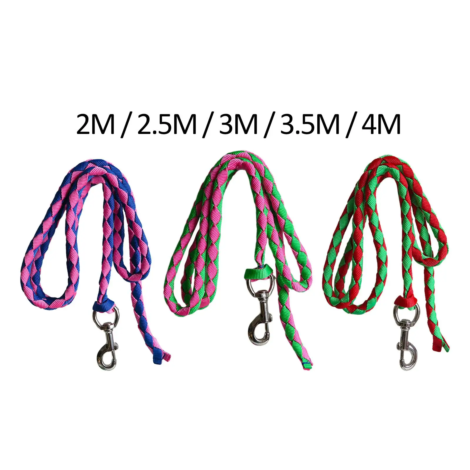 Horse Lead Rope with Snap Hook Horse Leash Rope Cord for Livestock Strong