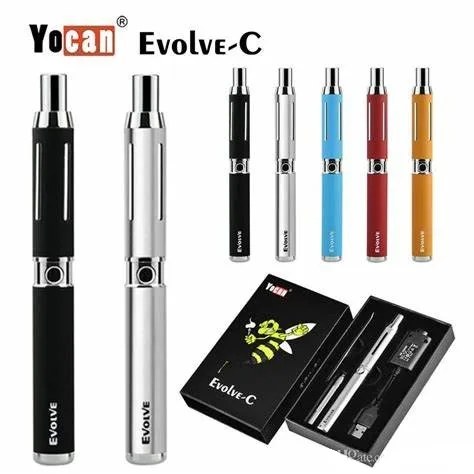 Оригинальный Yocan Vape Hive Wax & Oil Evolve Evolve-C Evolve-D Plus XL Pandon Wax Concentrates Dry Herb Vaporizer Pen Kit