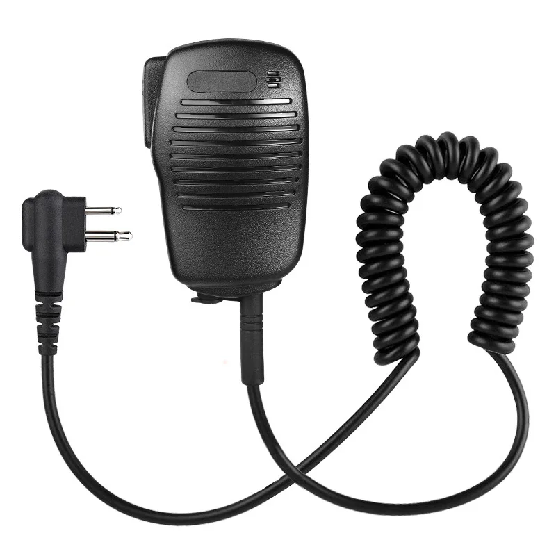 

Walkie Talkie Car Radio Handheld Microphone Speaker Shoulder Microphone for Motorola Hy With M-head Jack