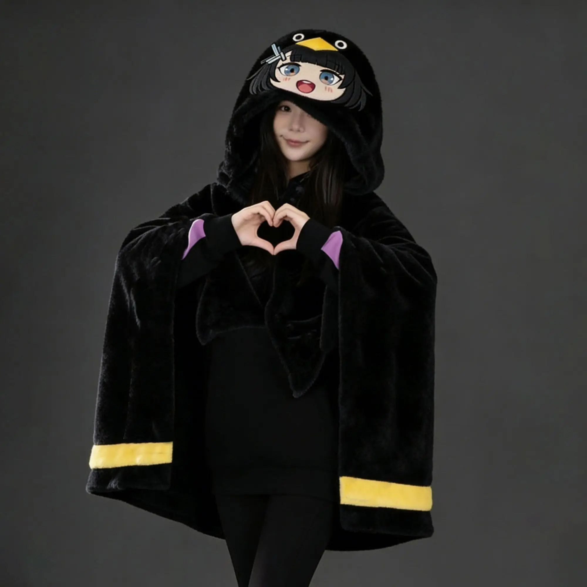 

Anime Game Arknights: Endfield Endministrator Cosplay Shawl Cloak Blankets Office Nap Blanket Air Conditioning Blanket Coat