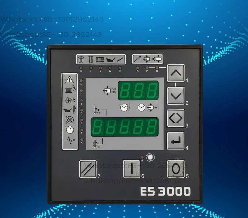 Screw air compressor controller ES3000 control panel computer board display screen