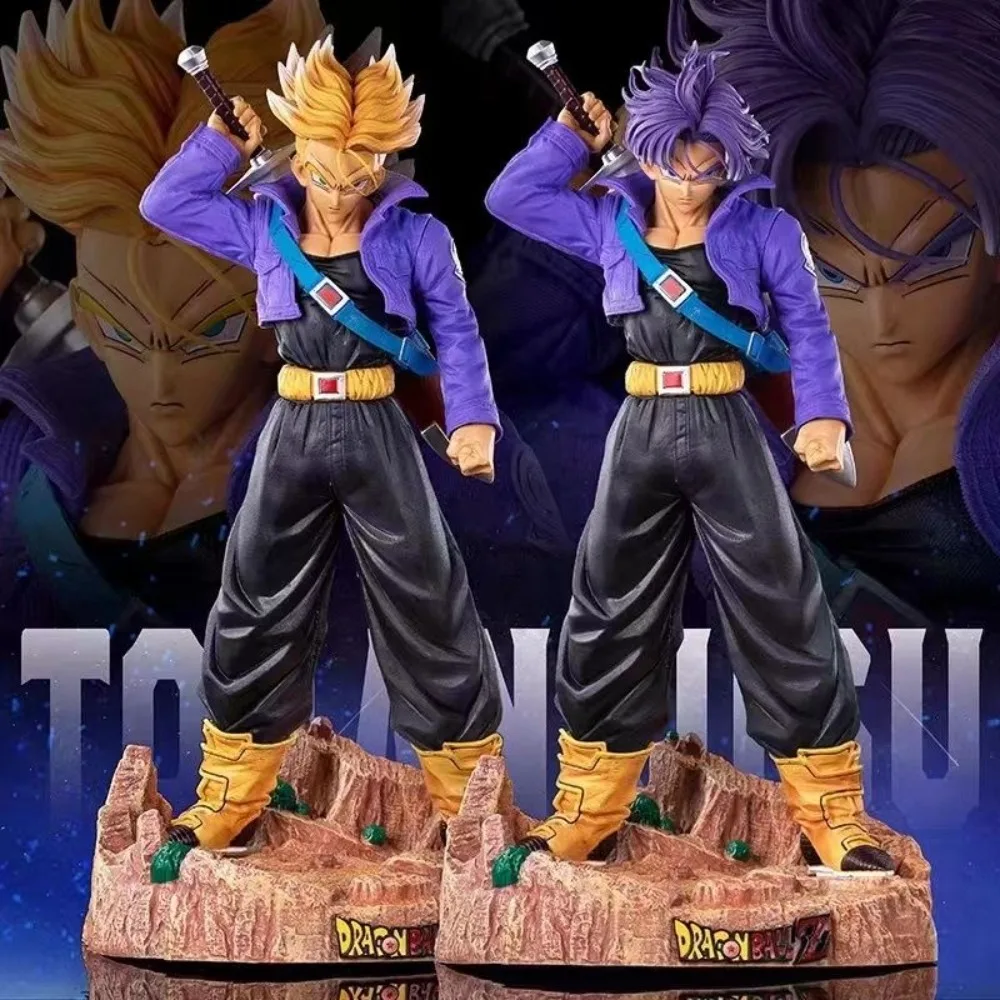 22cm Anime Dragon Ball Figur Torankusu Actionfiguren PVC Trunks Statue Desktop-Ornament Sammlermodell Spielzeug Geschenke