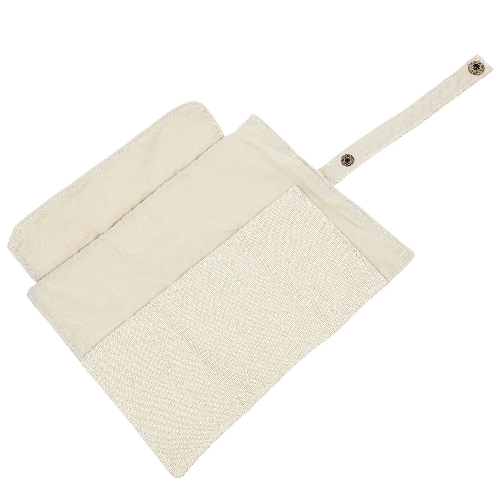 

Canvas Watch Roll 5 Slot Storage Case Travel Organizer Portable Lightweight Watch Travel Storage Bag Canvas Jewelry Roll